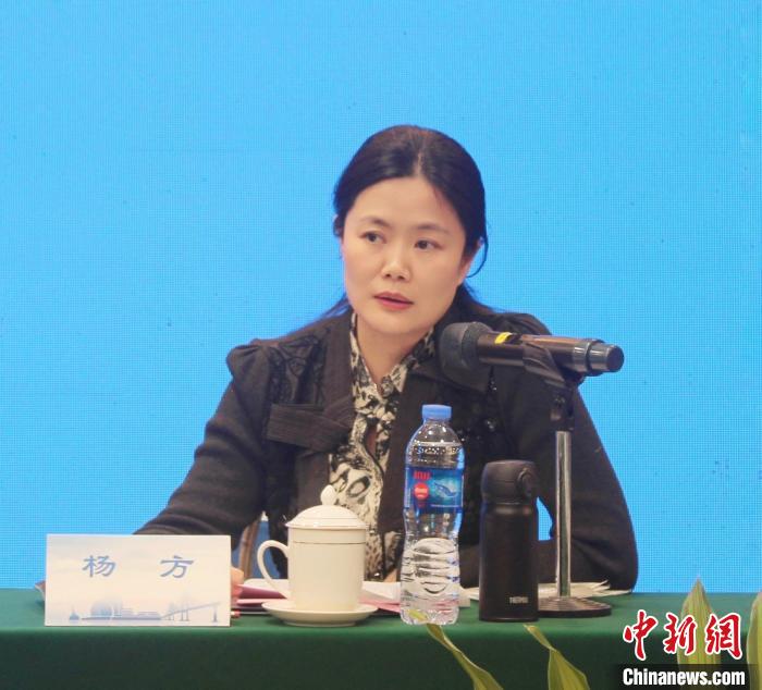 圖為寧德市委常委、統(tǒng)戰(zhàn)部部長楊方講話?！×珠派?攝