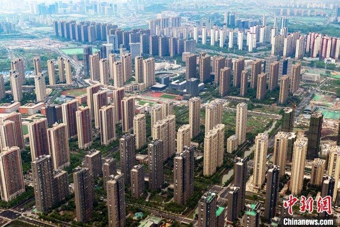 資料圖：樓盤。 <a target='_blank' href='http://www.chinanews.com/'>中新社</a>記者 泱波 攝