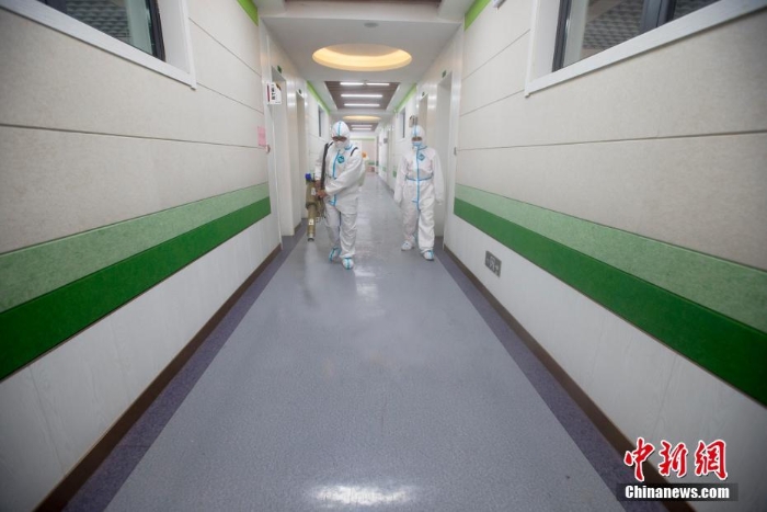 山西太原：校園防疫消殺迎開學