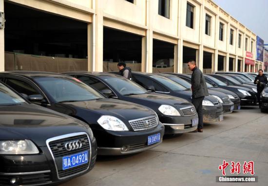 資料圖：一二手車(chē)市場(chǎng)。<a target='_blank' href='http://www.chinanews.com/'>中新社</a>記者 張暢 攝