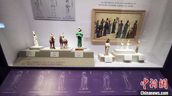 文物展品與圖片、線圖展示結(jié)合 應(yīng)妮 攝