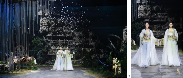 圖展山河盛景，服飾乾坤方儀――熊英|乾坤？方儀2022SS中國國際時(shí)裝周開幕大秀震撼上演