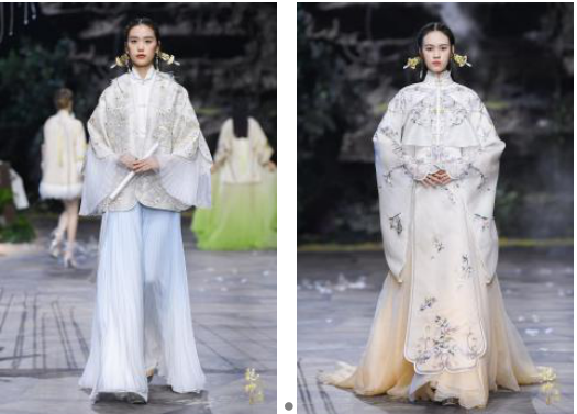 圖展山河盛景，服飾乾坤方儀――熊英|乾坤？方儀2022SS中國國際時(shí)裝周開幕大秀震撼上演