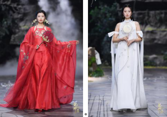 圖展山河盛景，服飾乾坤方儀――熊英|乾坤？方儀2022SS中國國際時(shí)裝周開幕大秀震撼上演