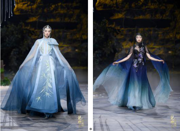 圖展山河盛景，服飾乾坤方儀――熊英|乾坤？方儀2022SS中國國際時(shí)裝周開幕大秀震撼上演