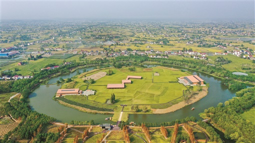 澧縣城頭山國家考古遺址公園。湖南日報全媒體記者 辜鵬博 攝