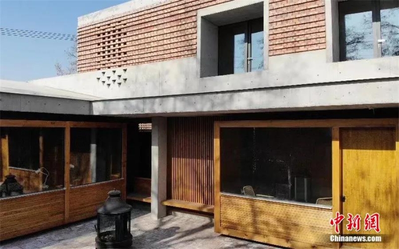 圖為房屋內(nèi)部建設(shè)。高展 攝