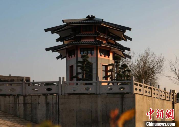 世界灌溉工程遺產(chǎn)點-高郵界首小閘。　高郵市水利部門供圖