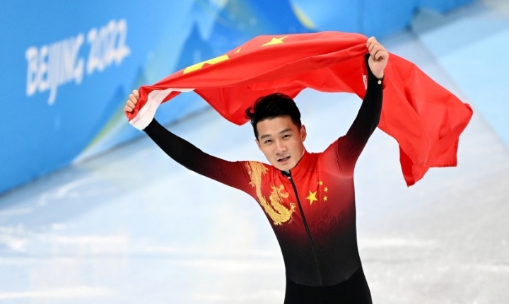 冬奧第2金！任子威短道速滑男子1000米奪冠