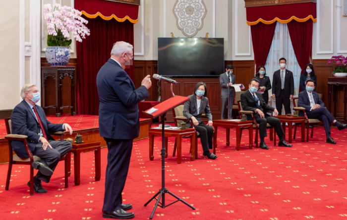 美國議員訪臺(tái)