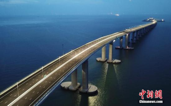 資料圖：港珠澳大橋。中新社記者 麥尚旻 攝
