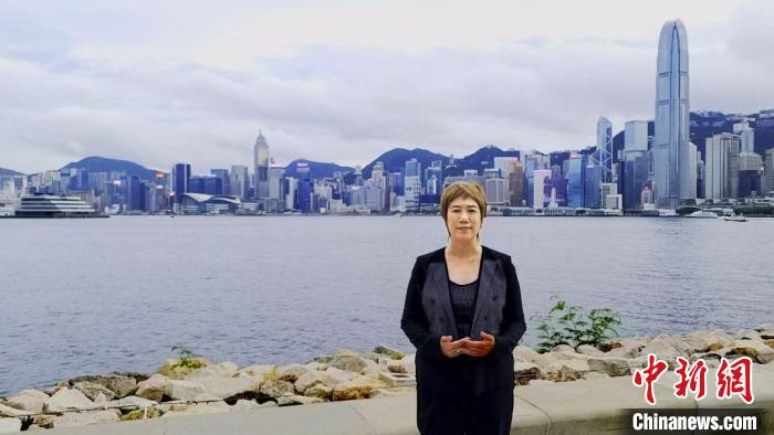 香港旅發(fā)局中國內(nèi)地區(qū)域總監(jiān)魯昭儀?！∠愀垴v京辦供圖
