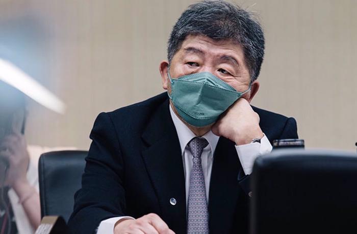 陳時中12日自覺有相關癥狀，使用家用快篩試劑檢驗，結果為陽性。（圖片來源 臺灣《中國時報》）.jpg