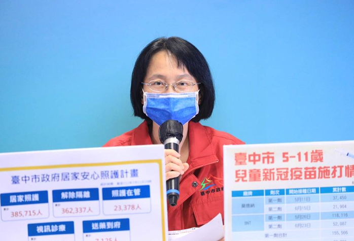 臺(tái)中市疫苗情況