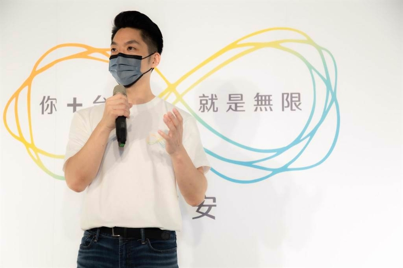 國民黨臺(tái)北市長參選人蔣萬安（圖源：蔣萬安辦公室）
