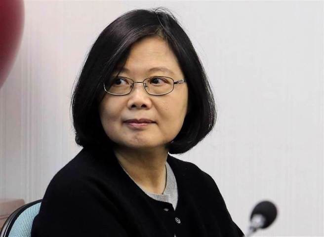 臺灣地區(qū)領(lǐng)導(dǎo)人蔡英文。（圖源：臺灣“中時(shí)新聞網(wǎng)”）