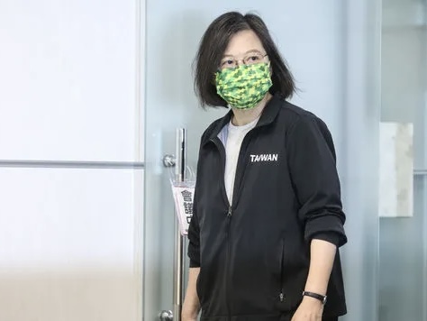 臺灣地區(qū)領(lǐng)導人蔡英文（圖源：臺灣“ETtoday新聞云”）