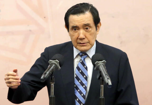 臺灣地區(qū)前領導人馬英九（圖源：臺灣“中時新聞網(wǎng)”）