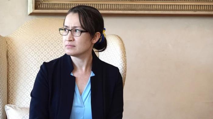 圖為民進黨當局所謂“駐美代表”蕭美琴。圖片來源聯(lián)合新聞網(wǎng)。