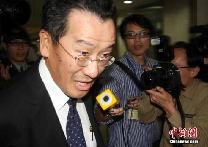 圖為民進黨當局“安全會議”秘書長顧立雄。<a target='_blank' href='/'>中新社</a>記者 陳立宇 攝