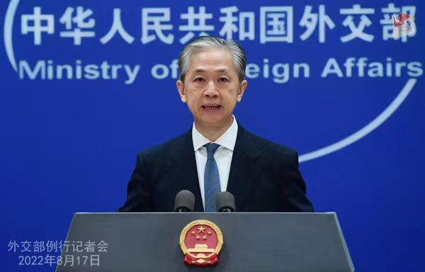 外交部發(fā)言人汪文斌。 薛偉 攝
