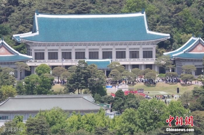 2022年5月10日，韓國青瓦臺時隔74年正式面向公眾開放。圖片來源：ICphoto