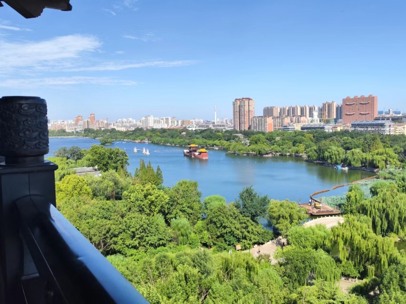 圖為超然樓上的風景。劉星晨攝