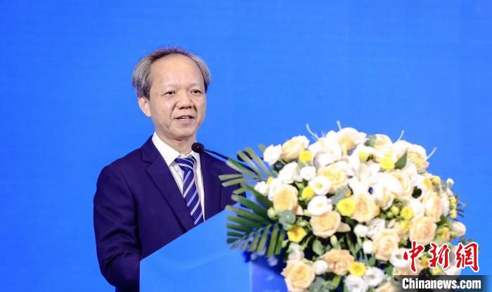 中山市委書記郭文海在致辭。　李多輝 攝