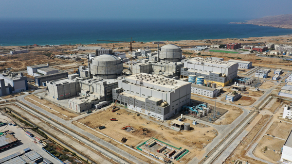 巴基斯坦卡拉奇核電2、3號機組。受訪者供圖