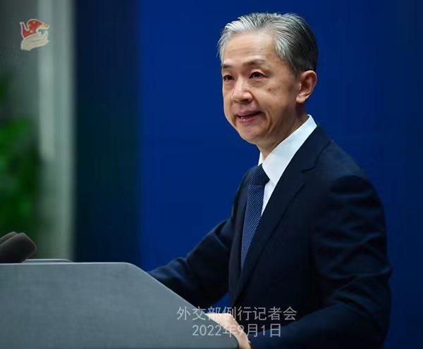 外交部發(fā)言人汪文斌。薛偉 攝