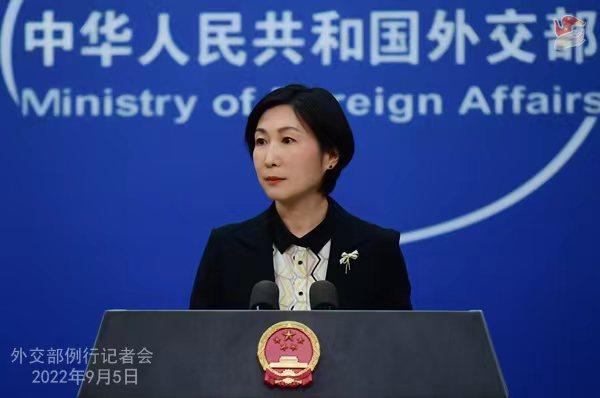 外交部發(fā)言人毛寧。薛偉 攝
