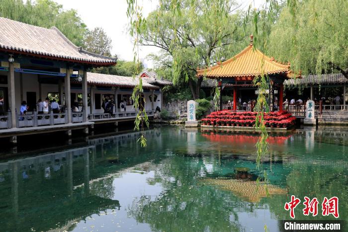 枯水期的“天下第一泉”趵突泉。(資料圖) 李欣 攝