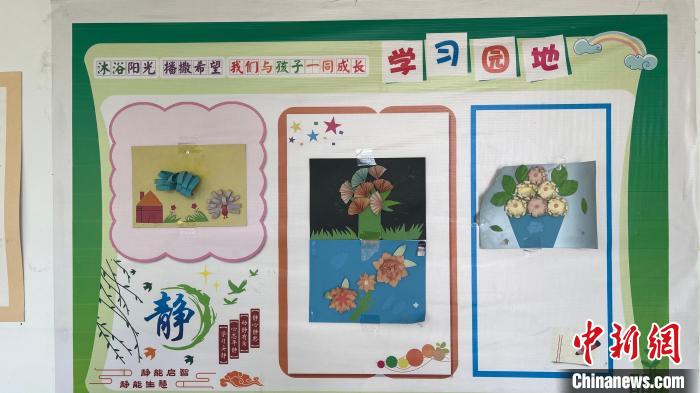 學生的手工作品?！垐@園 攝
