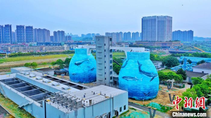 宜昌污水處理廠(chǎng)變身環(huán)保公園。　周星亮 攝