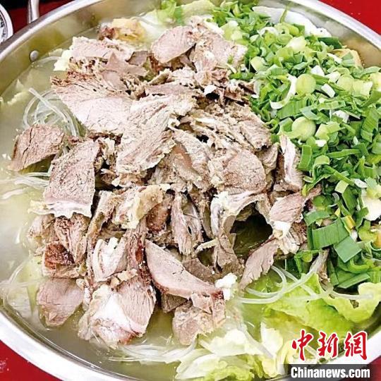 蘇州美食：藏書羊肉。圖片來源：臺灣《聯(lián)合報(bào)》