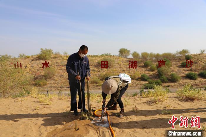 （人民幸福生活）幾代人接力植樹造林中國(guó)第七大沙漠庫(kù)布其刮起“綠旋風(fēng)”