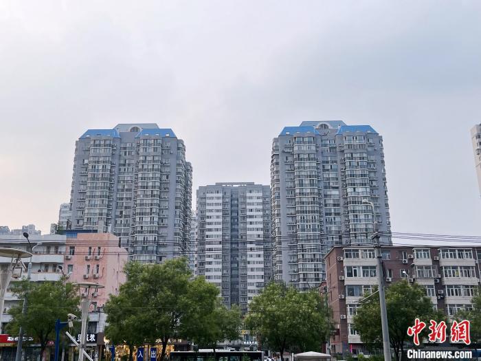 資料圖：北京某住宅樓。 中新財(cái)經(jīng) 左宇坤 攝