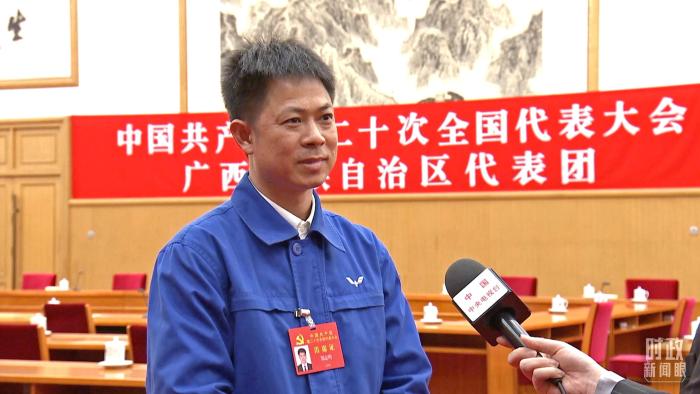 △鄭志明代表。(總臺(tái)央視記者姚瑤提供)