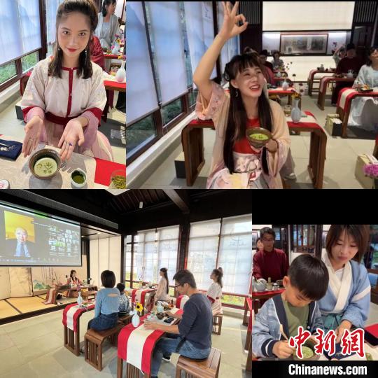 活動(dòng)在北京、杭州以及印尼雅加達(dá)三地以線上線下相結(jié)合形式舉辦，圖為杭州會(huì)場(chǎng)。　全國(guó)臺(tái)聯(lián)供圖
