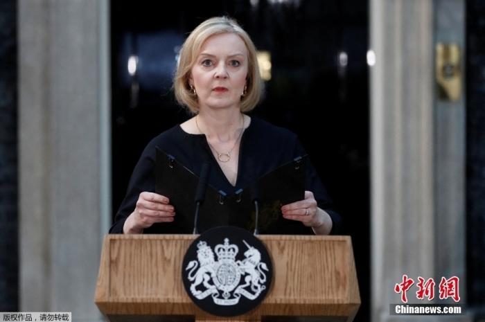 英國前首相特拉斯。