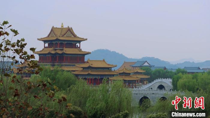 橫店一景。　董易鑫 攝