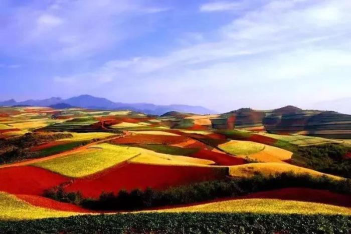 東川紅土地。圖片來(lái)源：臺(tái)灣《經(jīng)濟(jì)日?qǐng)?bào)》