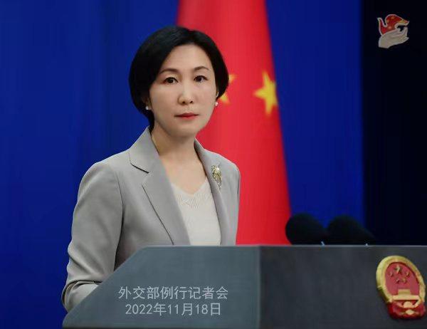 外交部發(fā)言人毛寧。薛偉 攝