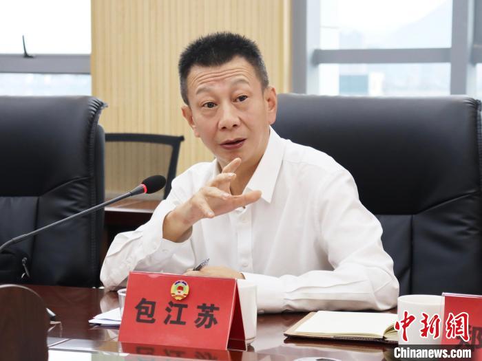 寧德市副市長包江蘇講話。　林榕生 攝