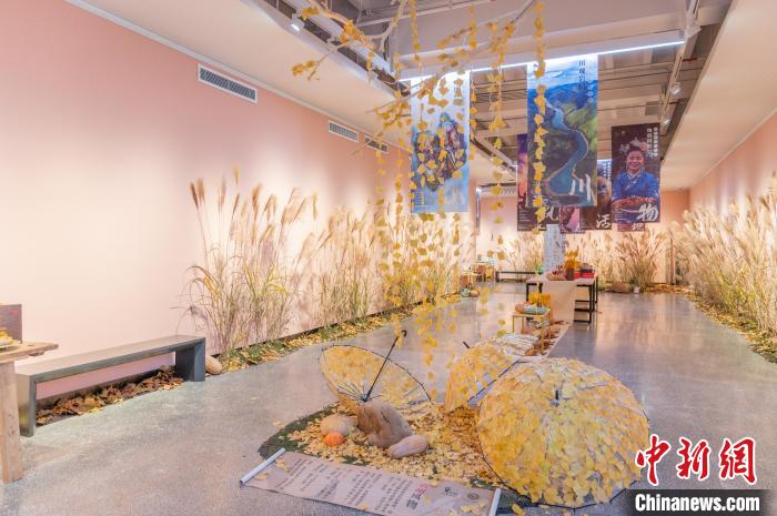 圖為大展“風(fēng)物：詩與視”貴州風(fēng)物展展廳。　唐哲 攝