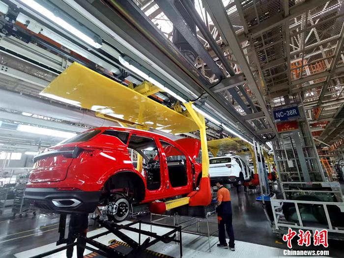 汽車制造資料圖。<a target='_blank' href='/' >中新網(wǎng)</a>記者 李金磊 攝