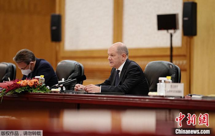 2022年11月4日，德國總理朔爾茨對中國進(jìn)行正式訪問。