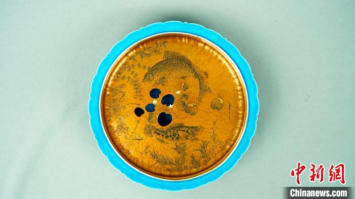 圖為陳磊創(chuàng)作的作品?！垖W(xué)磊 攝