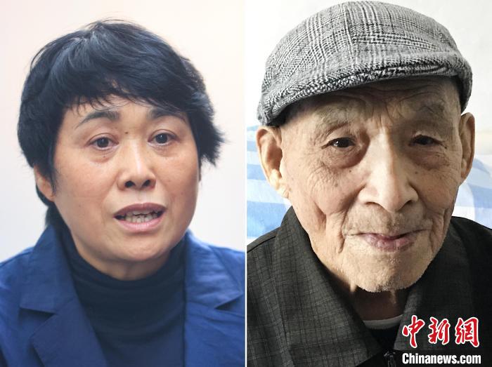 常小梅(左)、常志強(qiáng)(右)。(拼版照片) 常小梅供圖