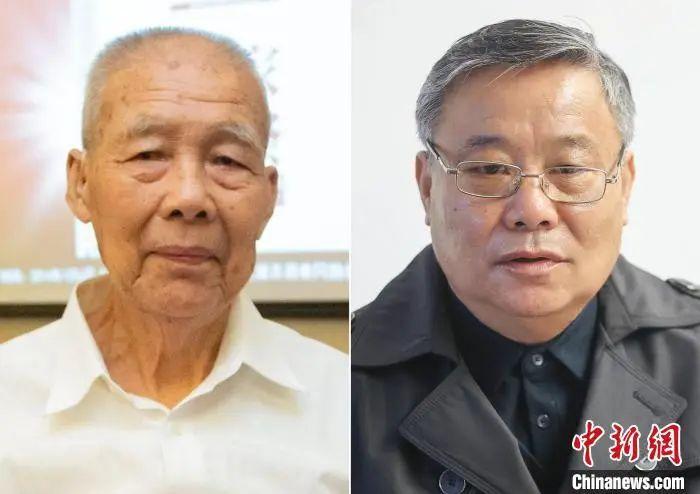 李高山(左)、李真銘(右)。(拼版照片) 泱波 攝